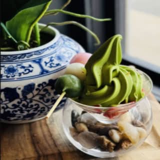Organic Premium Uji Matcha Soft Serve