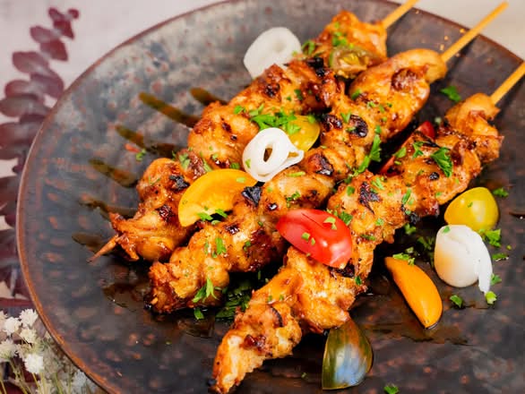 Charred Grilled Chicken Cartilage w/ Teriyaki Sauce