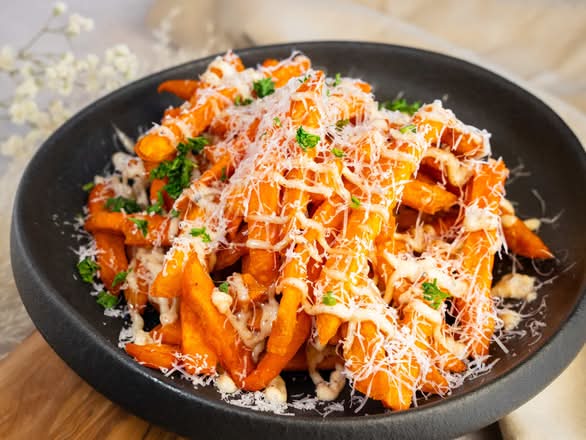 Truffle Yam Fries (V)
