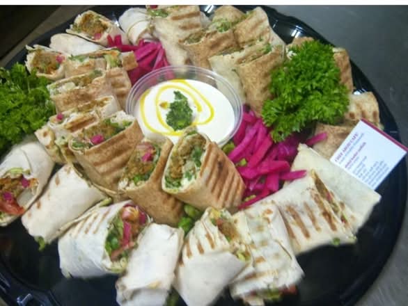 Falafel Wrap Tray (20 pieces )