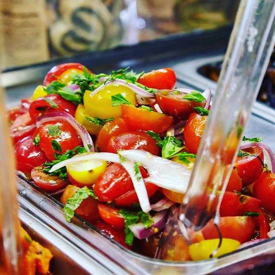 Mint Cherry Tomato Salad