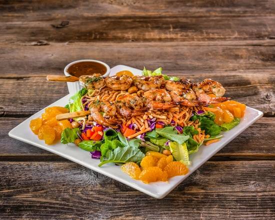Mandarin Prawn Salad with Crispy Noodles