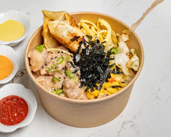 Teriyaki Chicken Cupbap (Korean Rice Bowl)