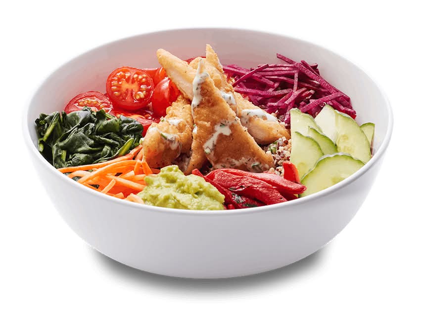 Bol au poulet miel et aneth / Honey Dill Chicken Bowl