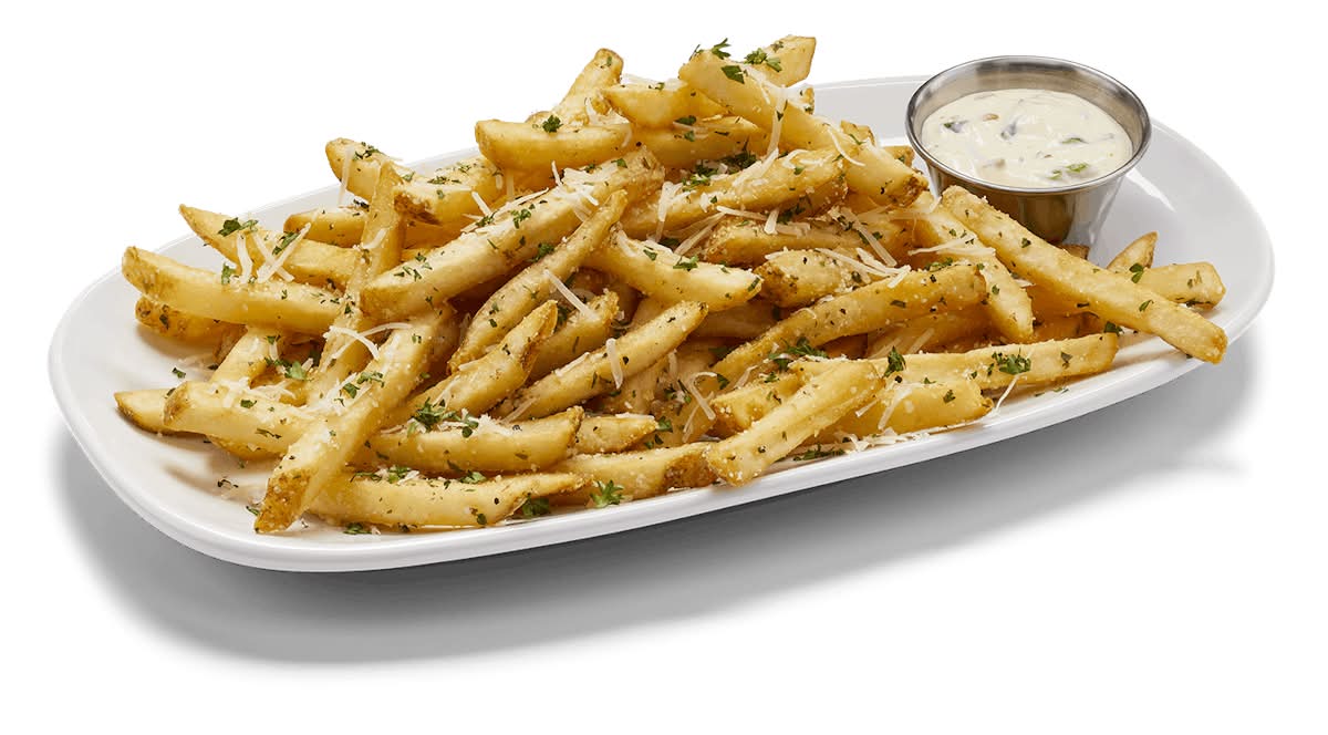Frites à l’ail et au parmesan / Garlic Parmesan Fries
