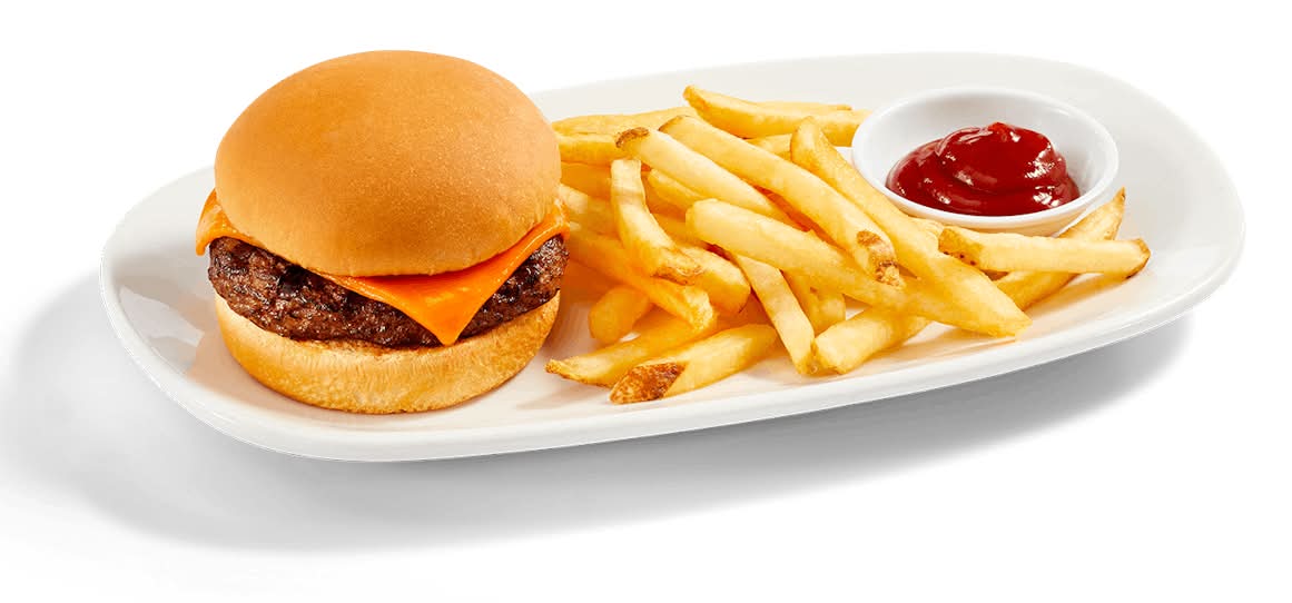 Enfants - Hamburger au fromage / Kids' Cheeseburger