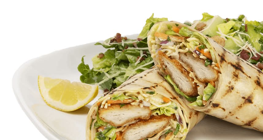 Wrap au poulet à la thaïlandaise / Thai Chicken Wrap