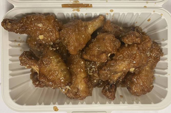 Honey Garlic Chicken Wings