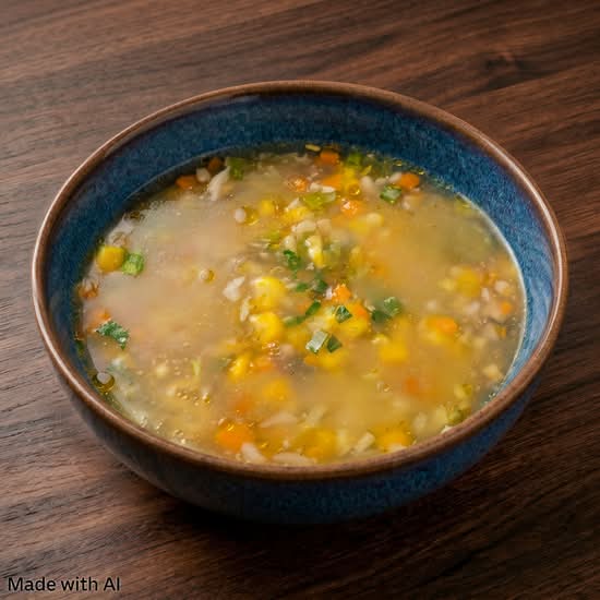 Sweet Corn Veg Soup