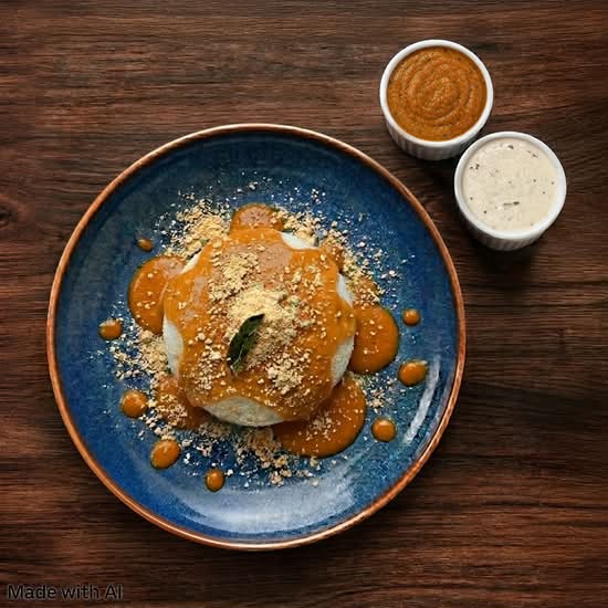 Ghee Podi Idly