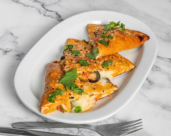 Beef Seekh Kabab stuffed Naan
