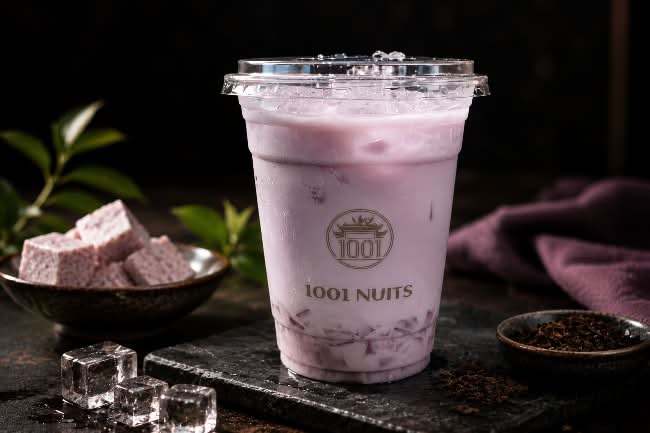 Taro milk tea