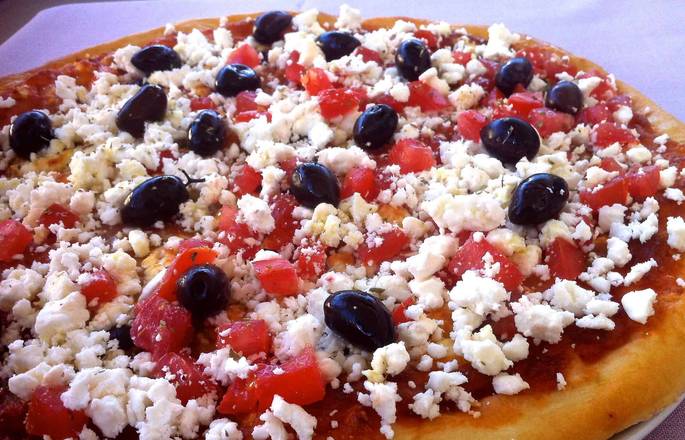 8" Greek Pizza