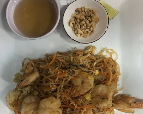 Pad Thai aux Crevettes / Shrimps Pad Thai
