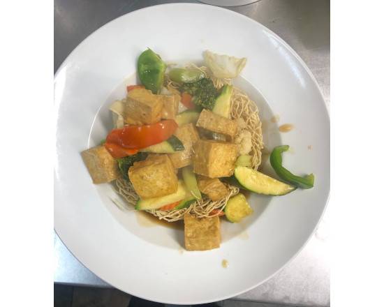 Tofu Sauté aux Légumes / Sauteed Tofu with Vegetables