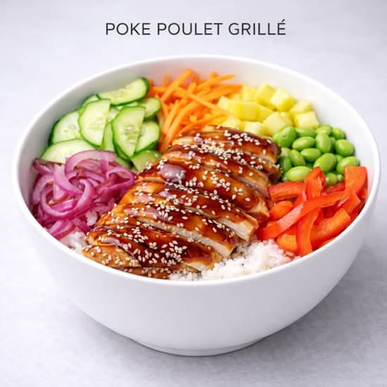 Poke Poulet Grillé (Grilled Chicken)