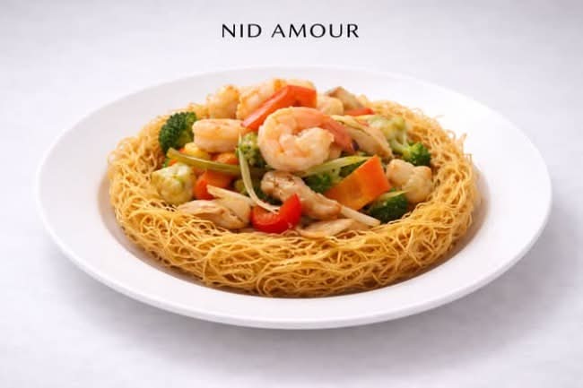 Nid Amour (Nouilles Croustillant/ Crispy Noodles)
