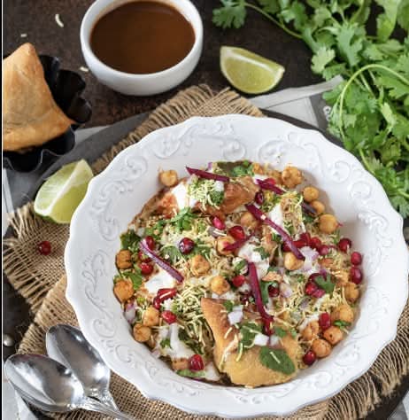 Samosa Chaat
