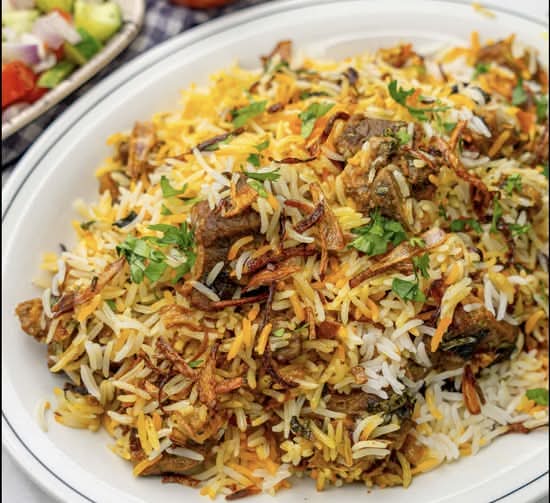 Goat, Lamb, or Chicken Biryani