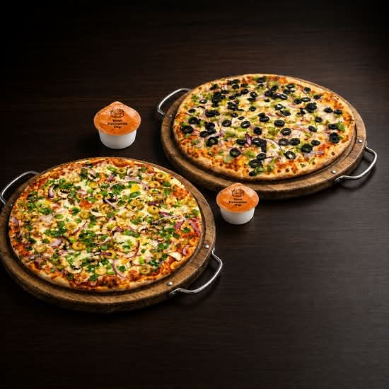 The Dynamic Duo - 2 Pizzas Double Deal
