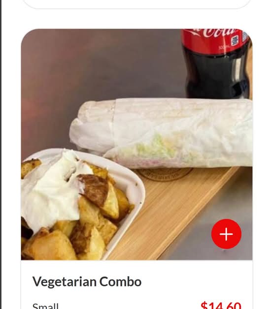 Combo # 1 Chicken or Beef