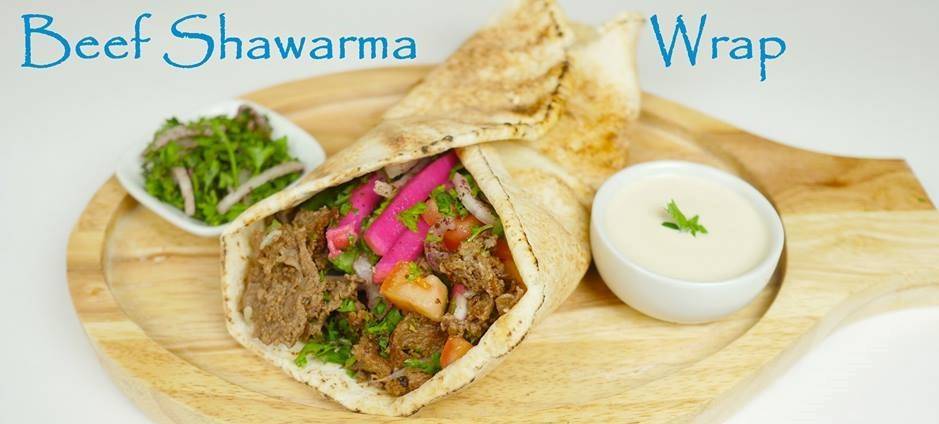 Beef Shawarma Wrap