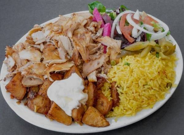 Chicken Shawarma Plate