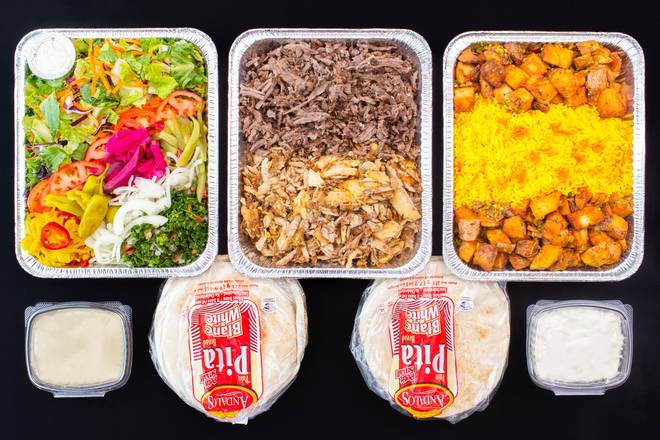Family Shawarma for 5 (Mixed)