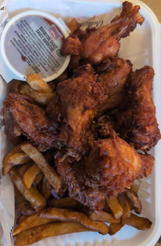 8 ailes de poulet /8 Chicken Wings