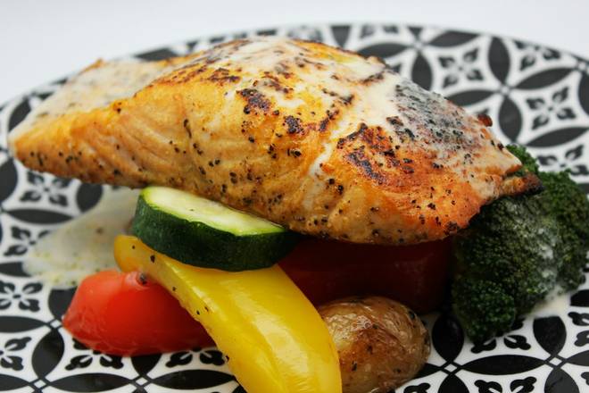 Lemon Pepper Salmon