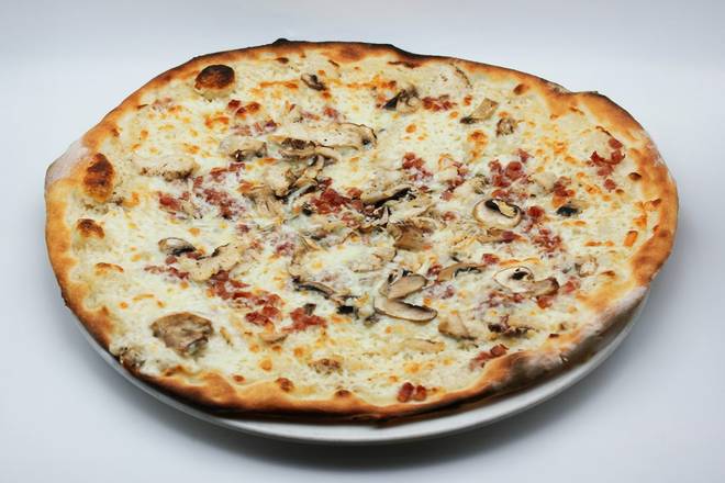 Chicken Alfredo Pizza