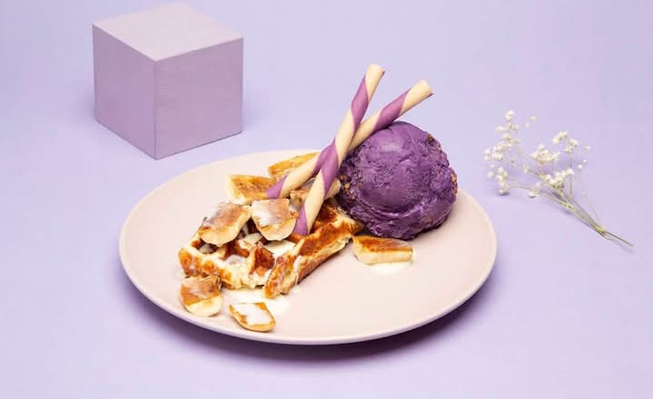 Ube Eats - Liege Waffle