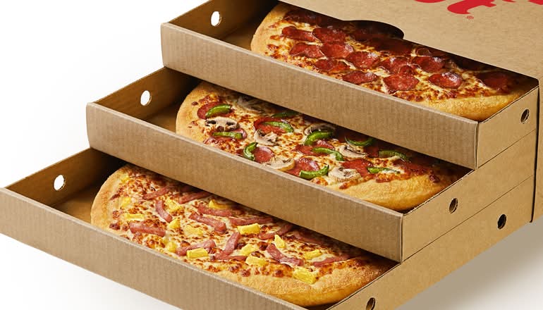 Triple Pizza Box CYO