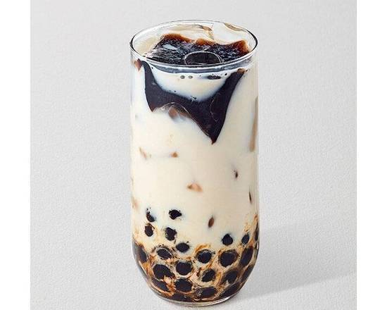 Grass Jelly and Pearls in Oatmilk