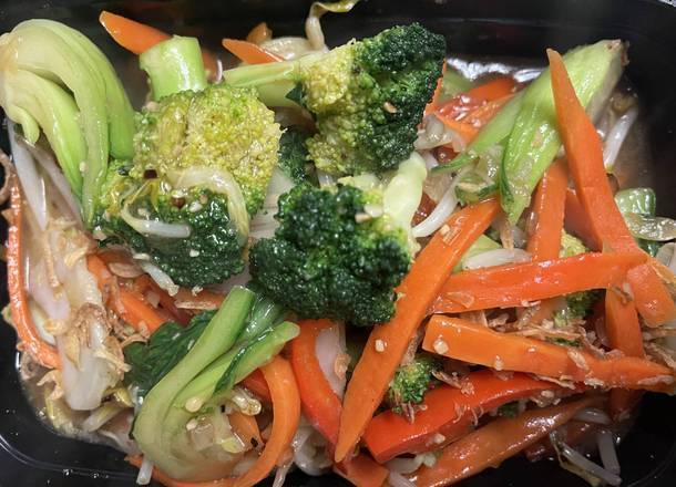 Mixed Vegetable Stir Fried with Garlic (No Rice)( Rau Xào Tỏi)