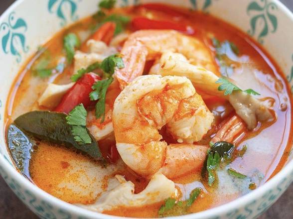 Tom Yum Shrimp ( Súp Tôm Chua Cay)