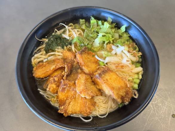 FRIED FISH VERMICELLI NOODLE SOUP | Bún Cá nước