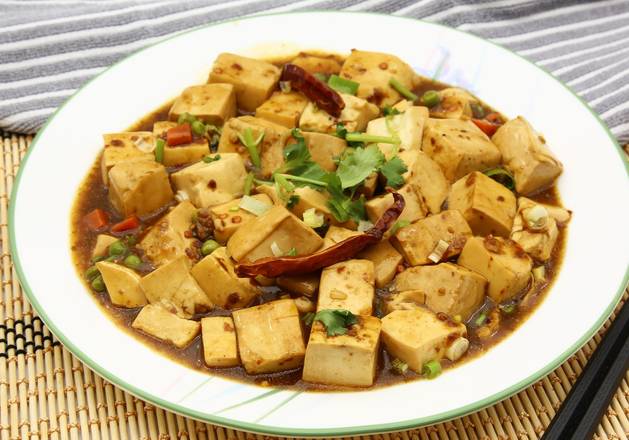 Stir Fried Tofu in Spicy Sauce