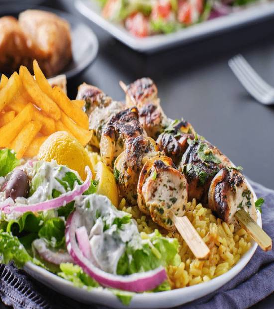 BOL BROCHETTE POULET LARGE