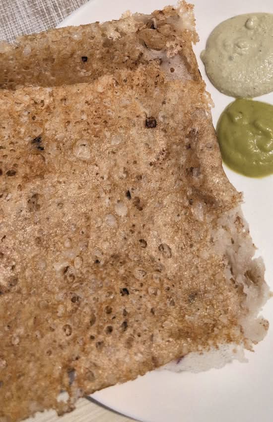 Onion Rava Dosa
