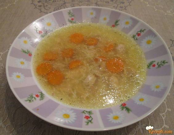 Chicken noodle soup.