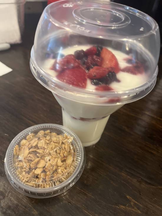 Yogurt Cup with Mixed Berries