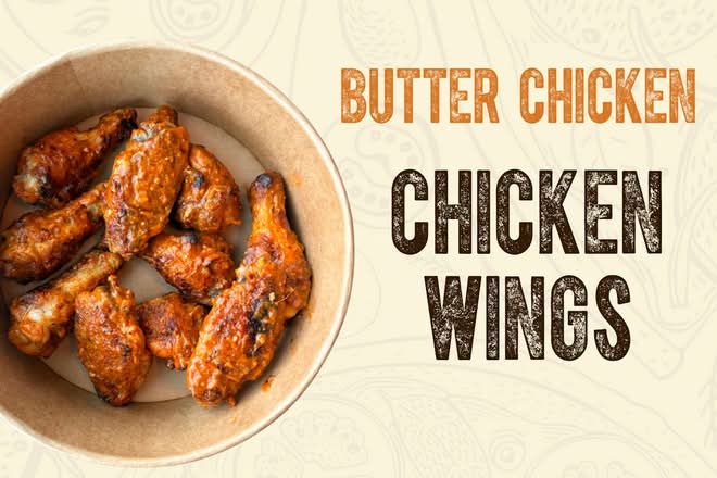 Butter Chicken Wings
