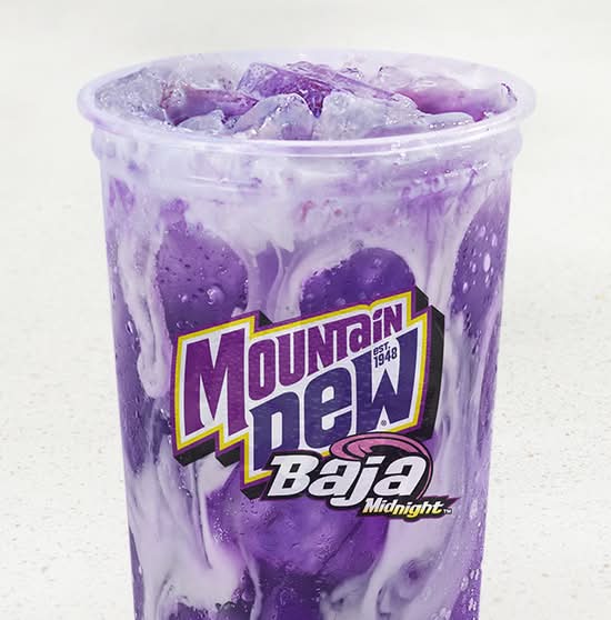 MOUNTAIN DEW BAJA MIDNIGHT™ dirty soda