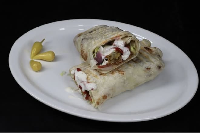 Falafel Wrap Falafel