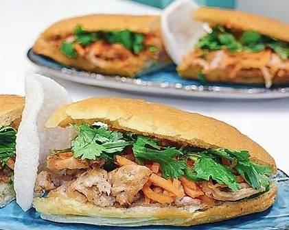 Thịt Nướng - Grilled Pork Banh Mi