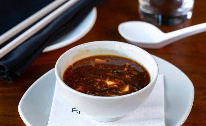 Soupe aigre-piquante tasse/ Hot and Sour Soup Cup