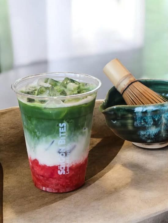 Strawberry Matcha