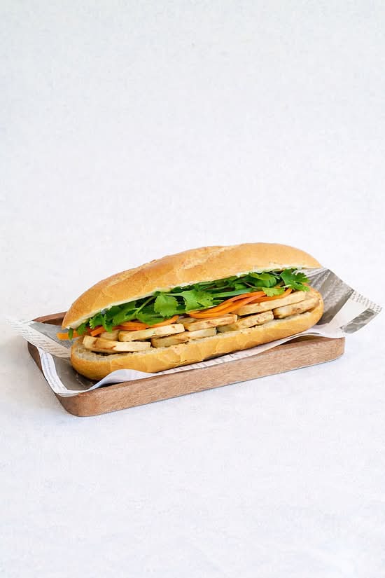 Vegetarian Tofu (Bánh mì chay)