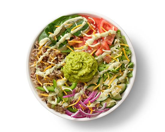 Bol de riz Végé déesse verte / Green Goddess Veggie Rice Bowl
